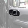 For Jeep Gladiator JT/JL 18-25 Carbon Fiber Interior Door Handle Bowl Cover Trim