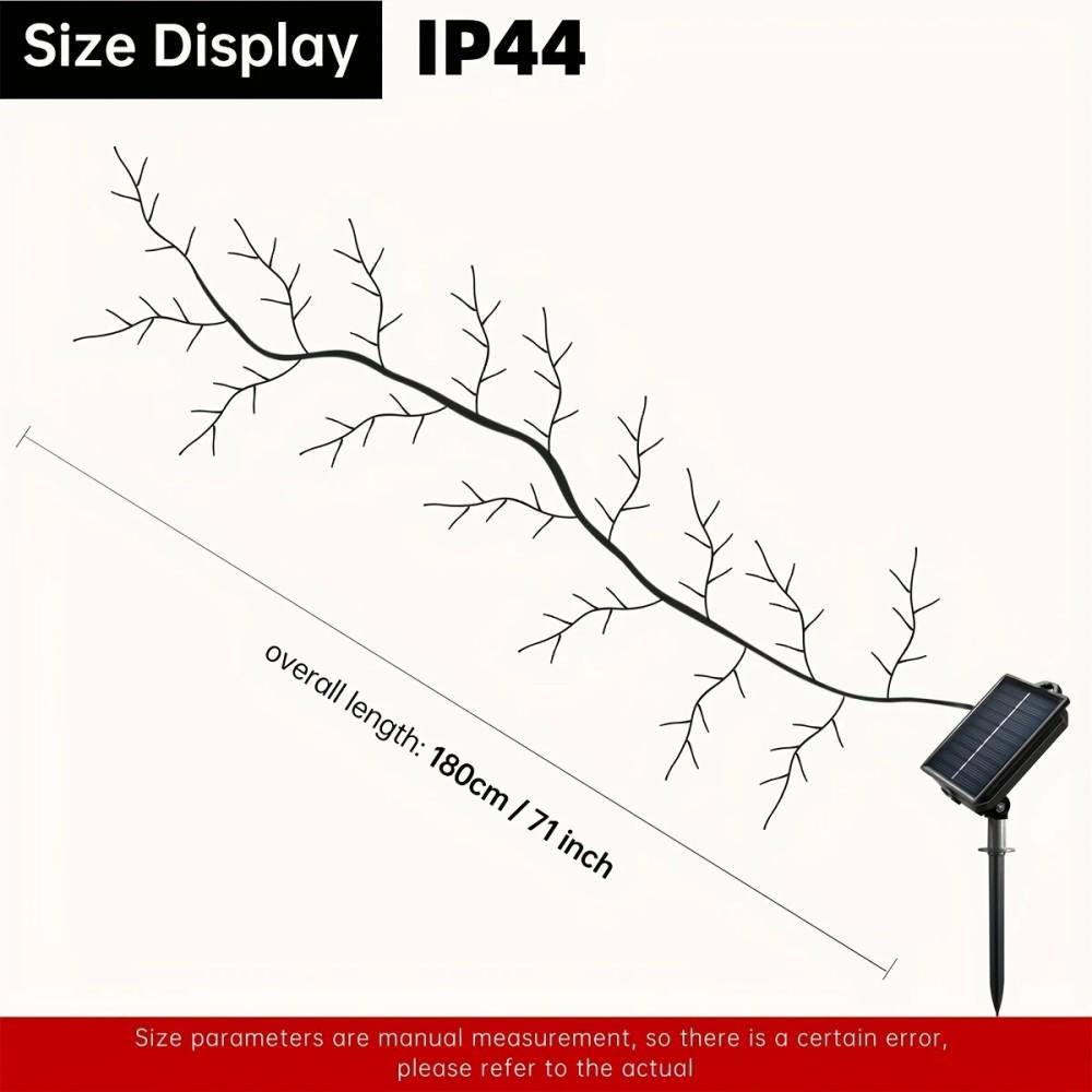 LED Vine Branch Light String for Indoor Wall Decoration & Wedding Festivities