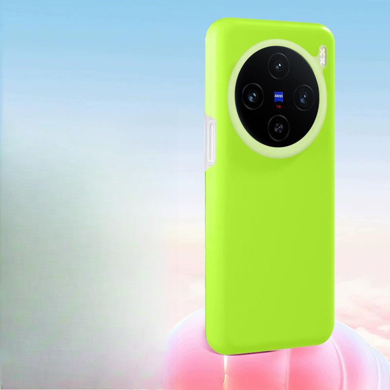 

Jelly Liquid Silicone Suitable for VIVOX100SPro Mobile Phone Case Simple and High-end Sense All-inclusive Solid Color Protective Case Hard vivo-X100