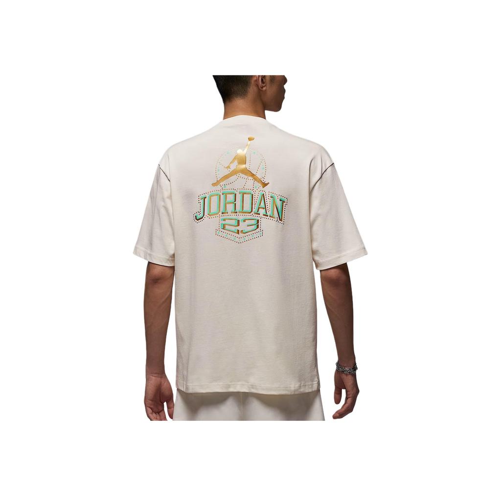 New Jordan T Shirts Men's Pearl Gray IM3354-047