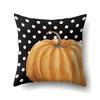 Thanksgiving Pillowcase Blessing Maple Leaf Pumpkin Sofa Cushion Cover Office Home Living Room Pillowcase