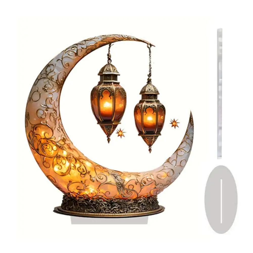 1 Piece Moon Lamp Home Decoration Ornament For Desktop Ideal Family Gift Table Ornament Desktop Decor Stylish Home Decor Ho X3N3