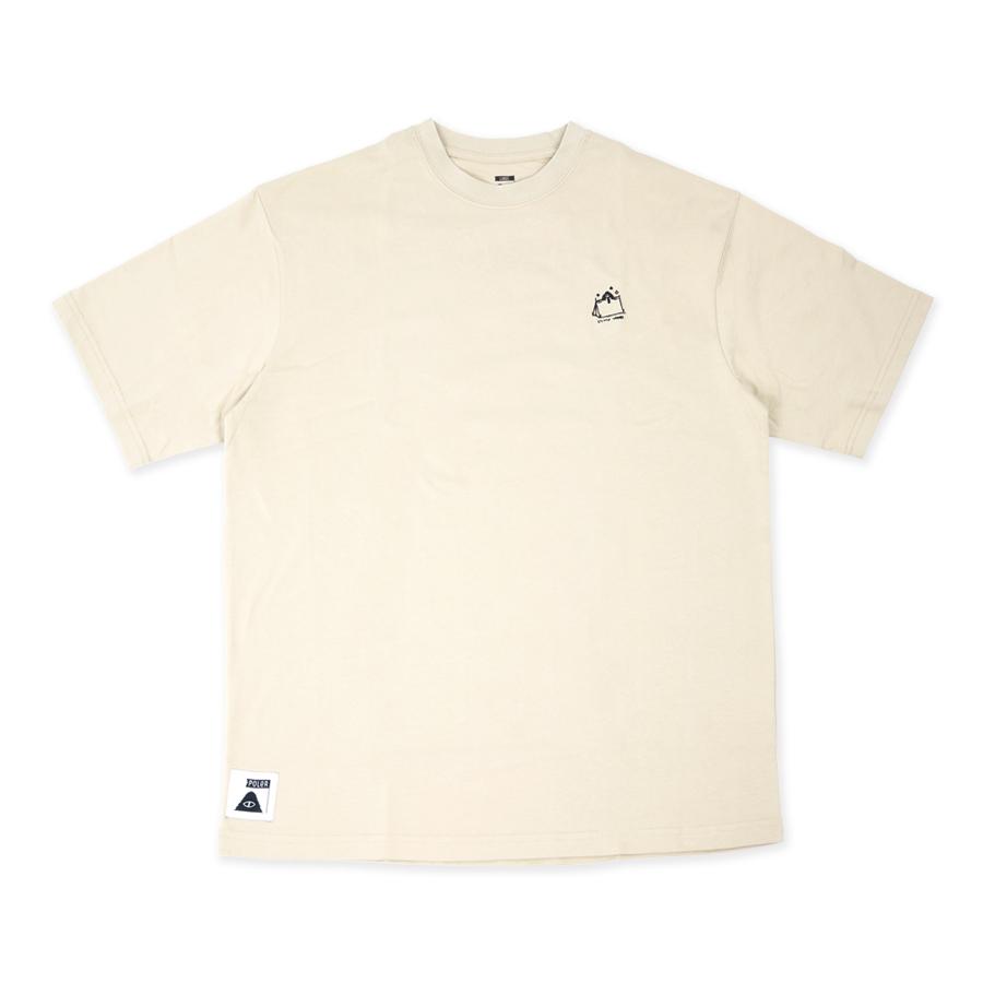 Polar Staff Camp Vibes Relax Fit Tee Moss Gray L (231Mcv0051Mgryl)