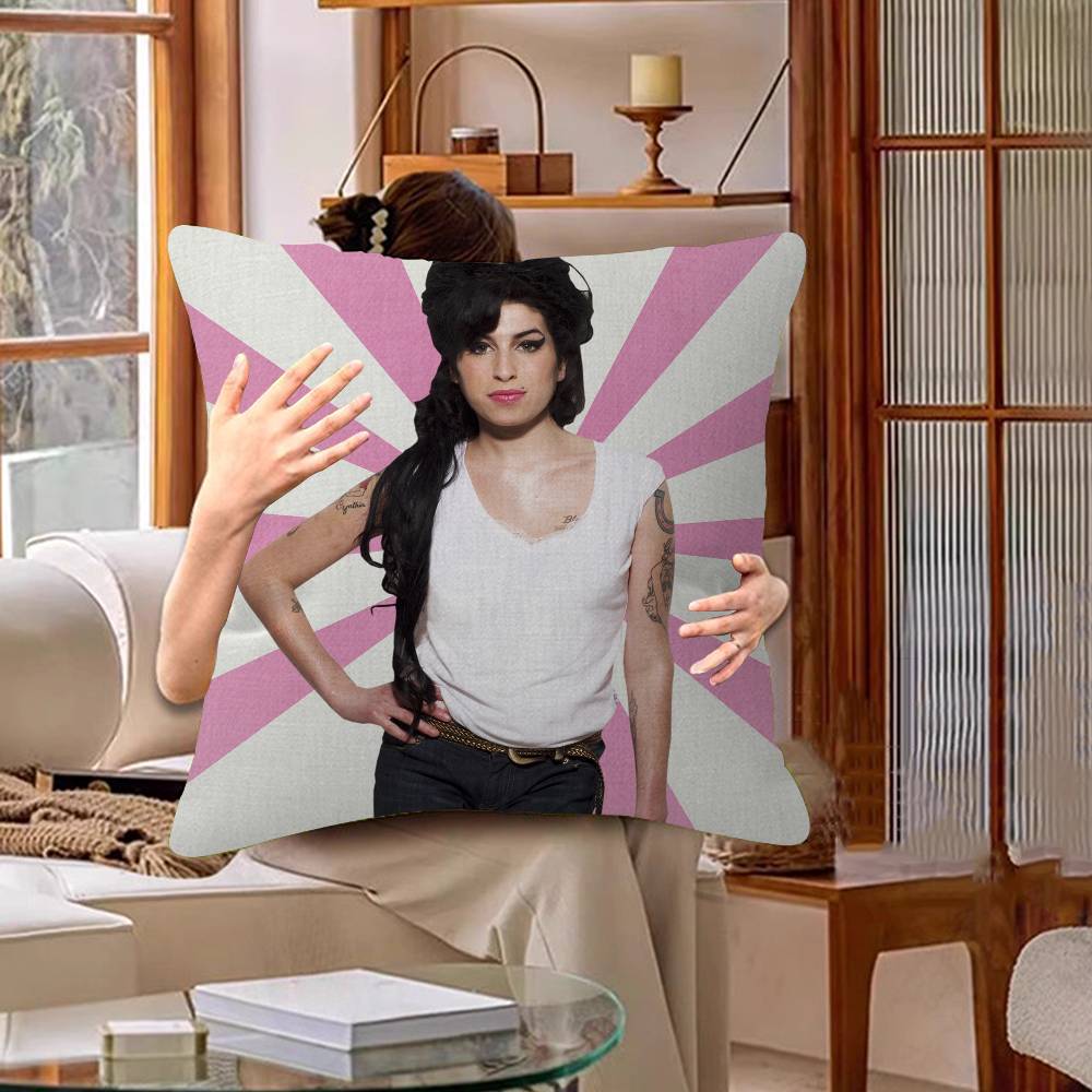 Beauty Woman Amy Cushion Cover Car Throw Pillow Case For Sofa Car Christmas Gift 40x40cm 45x45cm