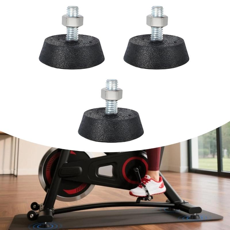 Regulable Bed Risers With Nonslip Base Replacement Heavy Type Fitness Equipment Leveling Feet Pad For Furniture Legs
