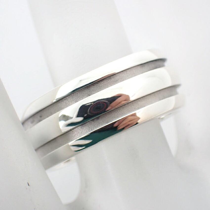 [Used] TIFFANY 925 Double Line Ring / Size 20 / j51-8