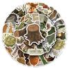 10/30/50pcs Fresh Natural Forest Plants Stickers Ins Style Graffiti Sticker Guitar Phone Water Bottle Cartoon Decals Decoration
