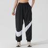 Nike Pantalon de sport tricoté confortable, élégant et polyvalent pour femme, bas noir HM8977-010