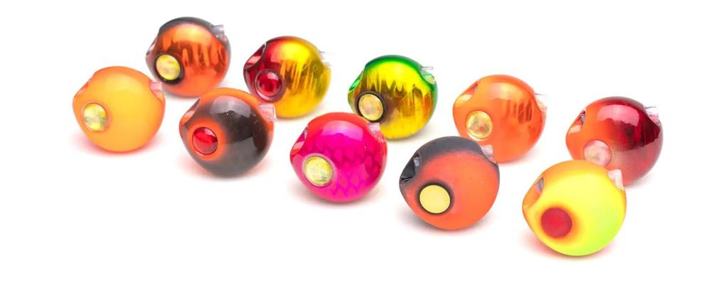 Start 2step TG Type2 Head 30g Fluorescent Orange Red #09 TP2H30-09