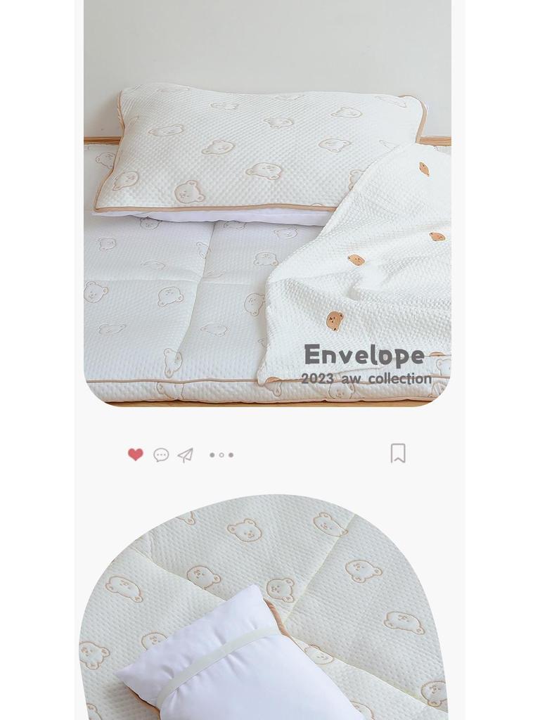 Κινούμενο σχέδιο Μεταξωτό Παγοκρύσταλλο Βρεφικό Κλιματιζόμενο Μαξιλάρι Πετσέτα