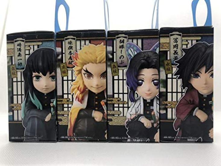 Demon Kimetsu no Yaiba Figurină de colecție mondială În fața casei Toate 4 tipurile Slayer vol.1