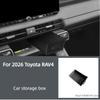 Per Toyota RAV4 2026 Cassetto Ricarica Wireless in Silicone Modifica Interna Rumore Anti-Collisione Esclusivo per Guida a Sinistra
