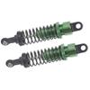 2Pcs 72mm RC Aluminium Shock Absorber Damper for TRAXXAS SLASH 2WD RC Car Upgrade PartsGreen