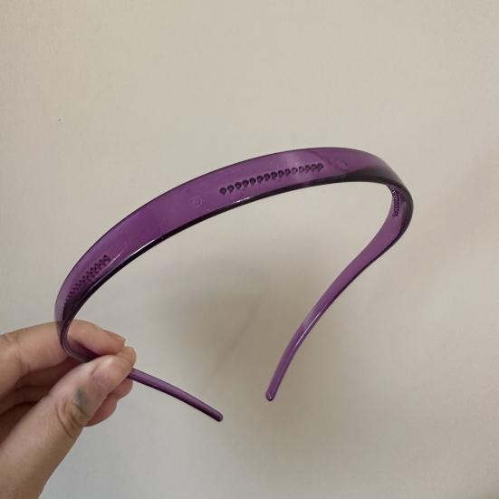 Hair Hoop Anti-slip Teeth Lightweight Hair Clip Colorfast Easy to Wear Washing Face Makeup Hair Hoop Versatile Hair Accessory