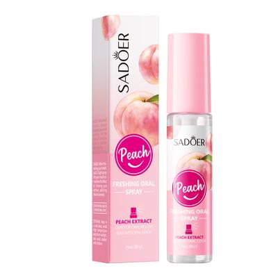 Spray rafraîchissant pour la bouche Spray buccal Élimine la mauvaise haleine Rafraîchisseur d'haleine portable et fruité longue durée Produits de soins bucco-dentaires rafraîchissants