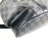 Louis Vuitton N41379 Damier Graphite Christopher MM Backpack Black