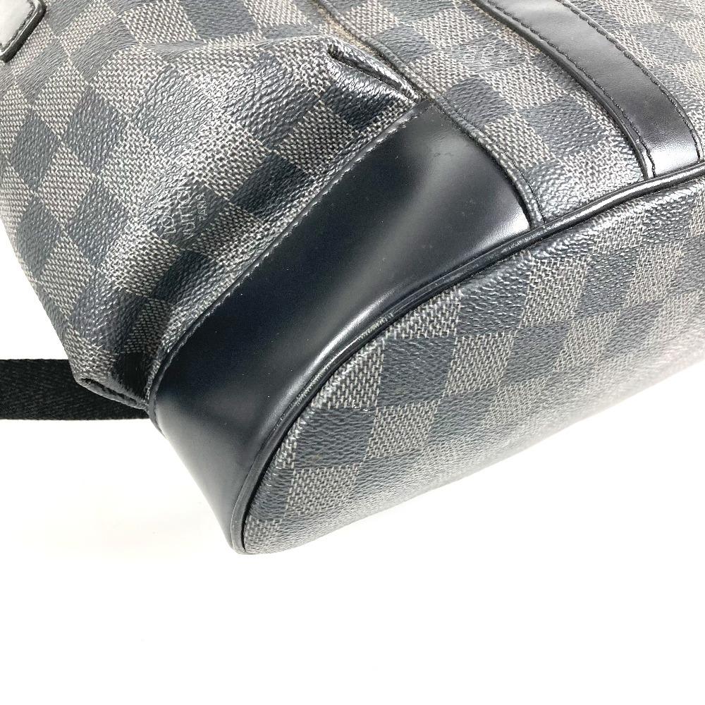 Louis Vuitton N41379 Damier Graphite Christopher MM Backpack Black