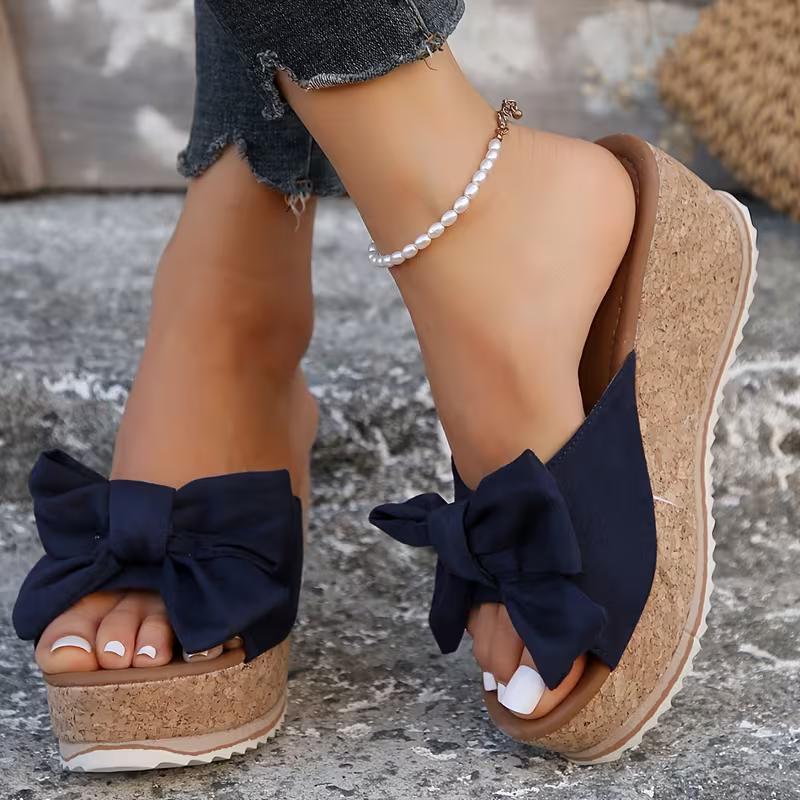 Women Slippers Outdoor Beach Slippers New Summer Fashion Anti-slip Sandals Wedge  Shoes