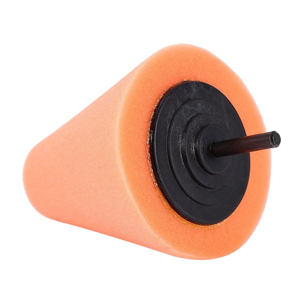 1PCS Foam Polishing Cone Shaped Buffing Pads for Wheels  Use with Power Drill