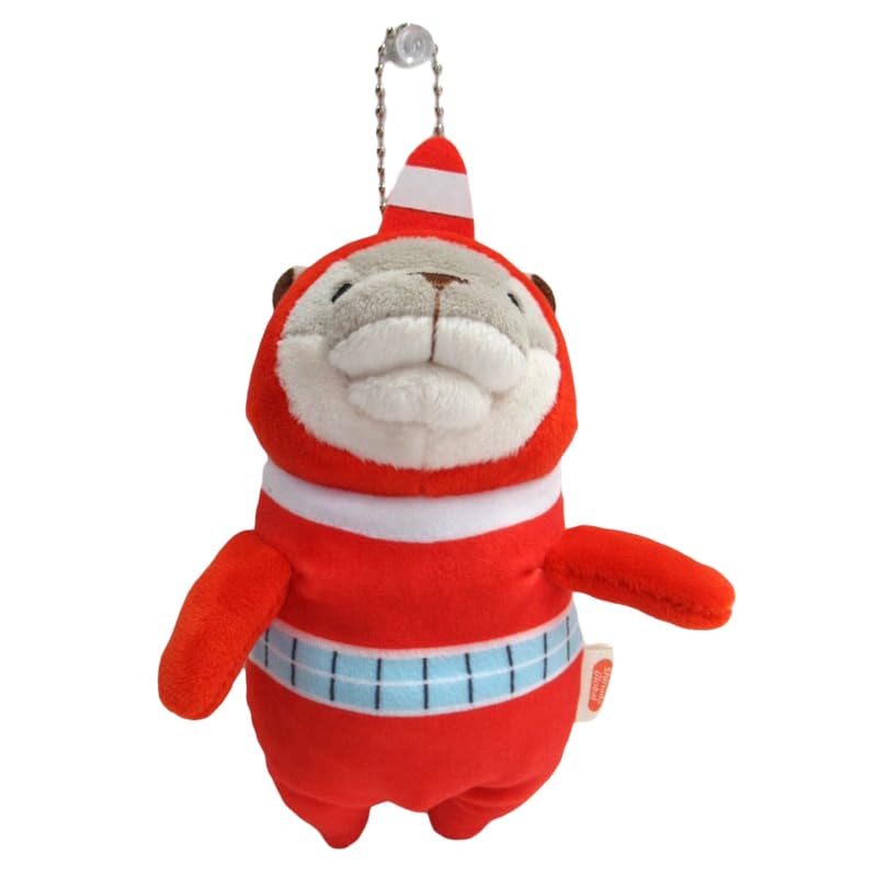 

Morisaka Global Local Mochi Otter Tokyo Tower Mini Gray 7x5x15cm Otter Plush Toy Souvenir Asakusa Tokyo Japan Tourist Attraction Travel Soothing Soft