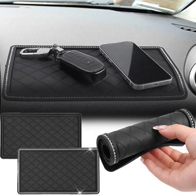 Multi-functional Mobile Phone Non-slip Storage Mat Car Non-slip Mat Dashboard PVC Rubber Mat Car Styling Interior Accessories