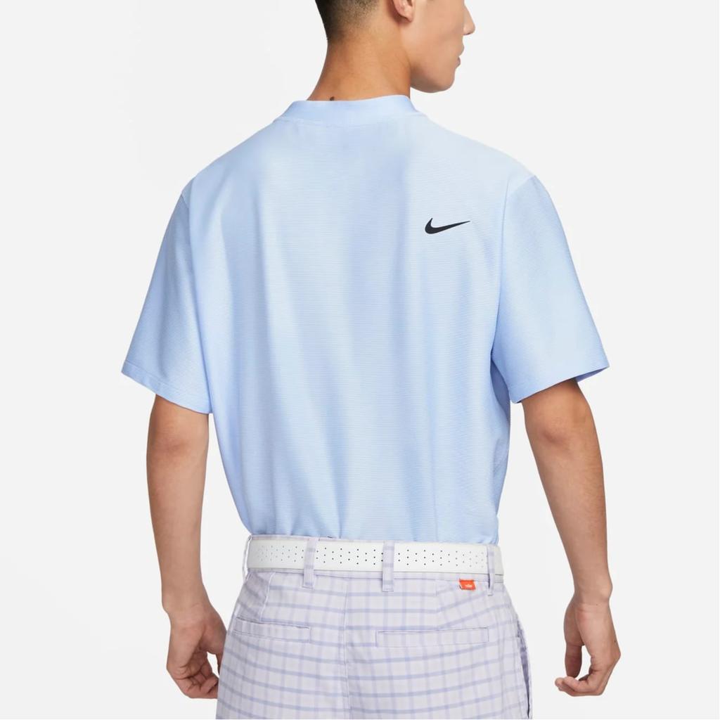 Nike Tour Solid Color Logo Quick-Dry Casual Short Sleeve T-Shirt Men Tops Light-Turquoise FJ7036-425
