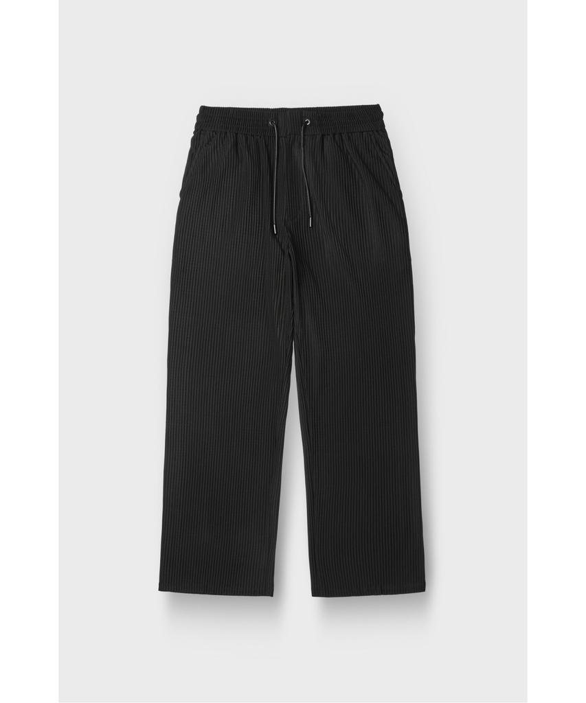 IRO Nocturnes Pleated Straight Wide Fit Pants Iqpam26703Bkx