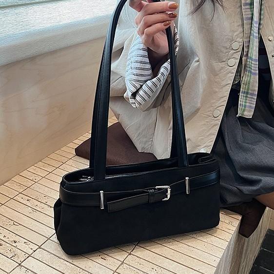 2025 New Commuter Large-capacity Retro Simple Niche Design Women's Shoulder Bag Messenger Bag Tote Bag