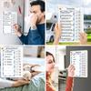 Daily Task Planner for Kids  Magnetic Chore Chart with Detachable Memo Board and Pen