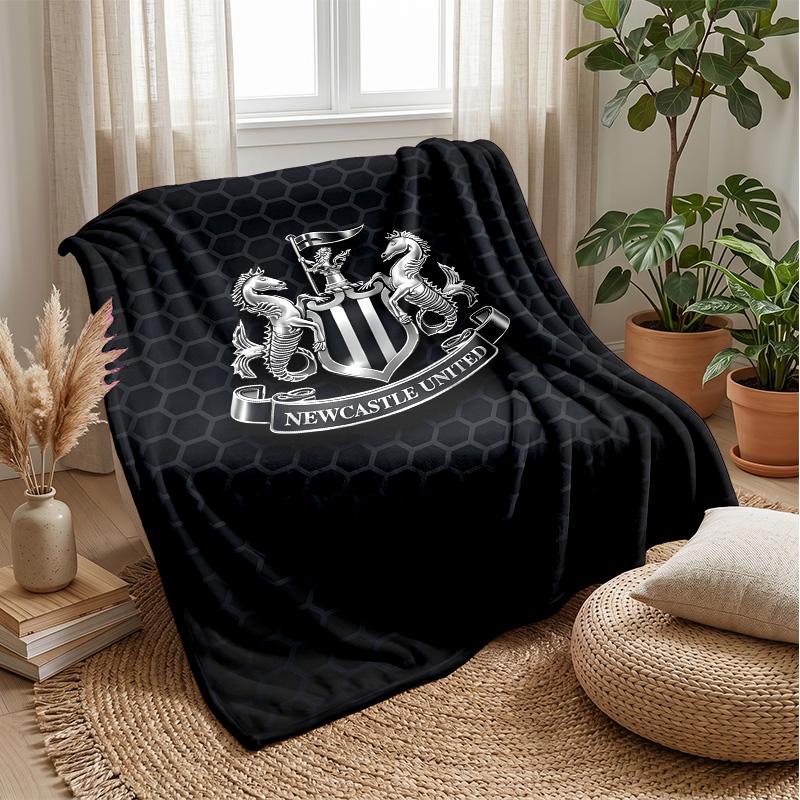Newcastle United Theme blanket Soft Flannel Fleece Blanket Warm Lightweight Throw Blanket for Home Sofa Bed