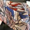 New Spring Women Cotton Scarf Beach Hijab Shawls And Wraps  Luxury  Flower Female Foulard Echarpe Designer Bandana