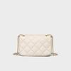 2025 New Women's Genuine Leather Bag Crossbody Bag Quilted Chain High-end Feel Single Shoulder Underarm Bag