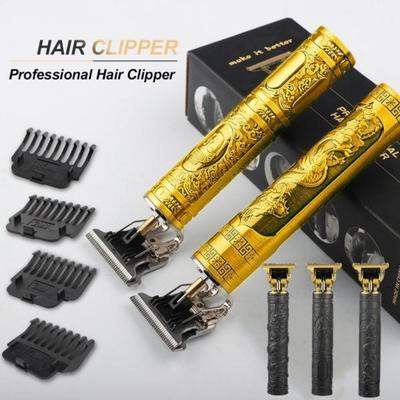 Electric Cordless Hair Clipper USB ABS Plastic Hair Clipper Barber Rechargeable Waterproof Professional Electric Hair Trimmer Shaver Trimmer Beard