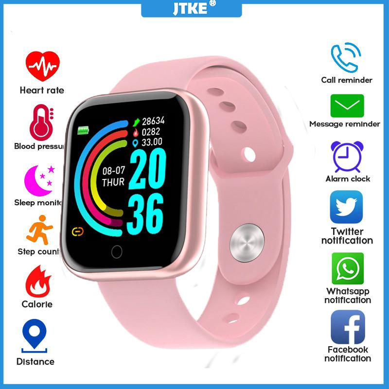 Y68 impermeable reloj inteligente Bluetooth sport smartwatch hombres para  iPhone Xiaomi Fitness Tracker Heart Ra comprar a buen precio — entrega  gratuita, reseñas reales con fotos — Joom