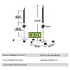 CAOX Multi-functional Squat Rack and Weight Bench Series