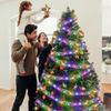 5m LED String Light Lace Bows Christmas Tree Ornament New Christmas Ribbon Light