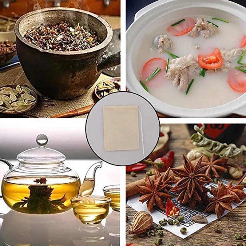 Tea Bag Disposable Tea Bag Corn Fiber Traditional Chinese Medicine Bag Non-woven Bag Fried Medicine Bag Food Grade Filter Bag