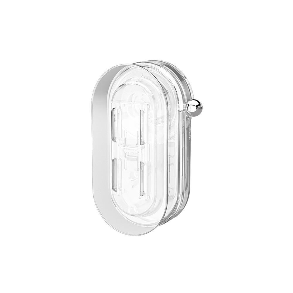 Large Load Bearing Suction Cup Wall Socket Holder Removable Cable Management Wall Mounted