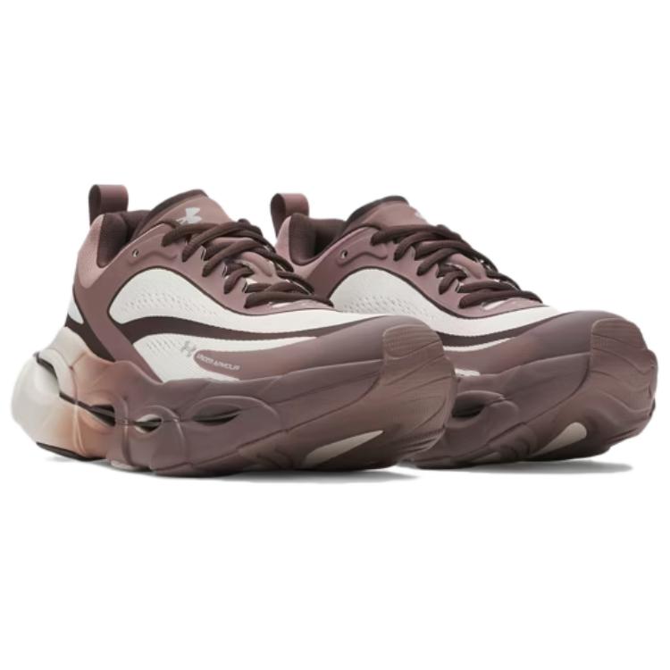 Under Armour Halo Racer Summit White Kona Brown Women Sneakers Sierra-Taupe 6007641-110