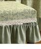 Premium American Retro Pastoral Piano and Stool Dust Cover Set