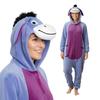 Jednodílná pyžama Kigurumi Kostým Oslík Ijáček : 145-155Cm