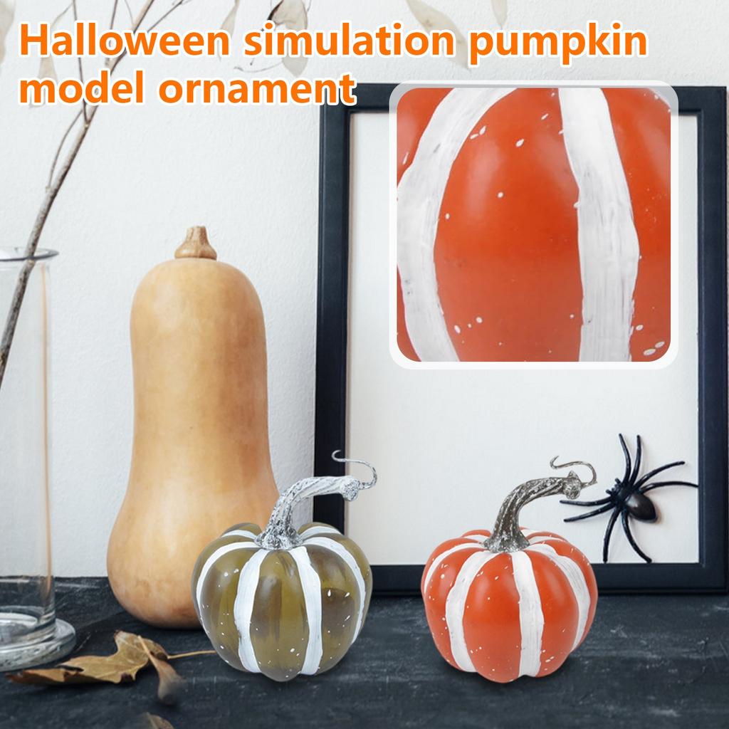 Halloween Simulation Pumpkin Model Ornament