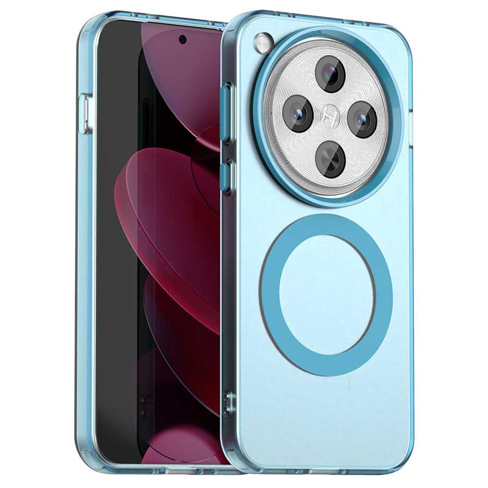 For Oppo Find X8 5G Case Compatible with MagSafe PC+TPU+PET Anti-Drop Phone Cover