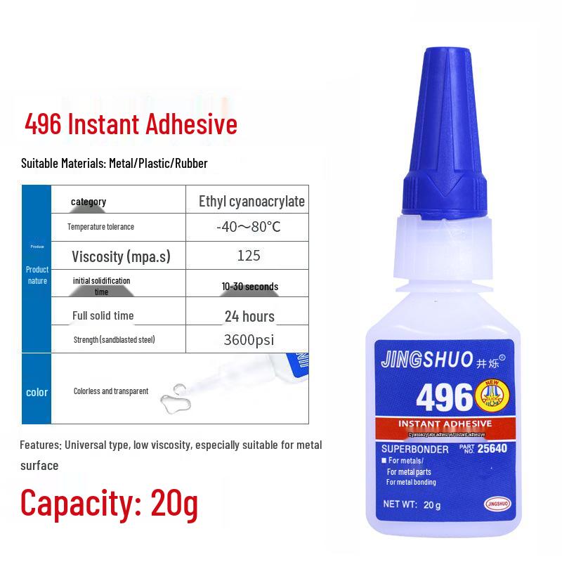 Super Strong Quick-Dry Universal Glue for Metal, Plastic, Rubber, Wood, Ceramic, and Shoes