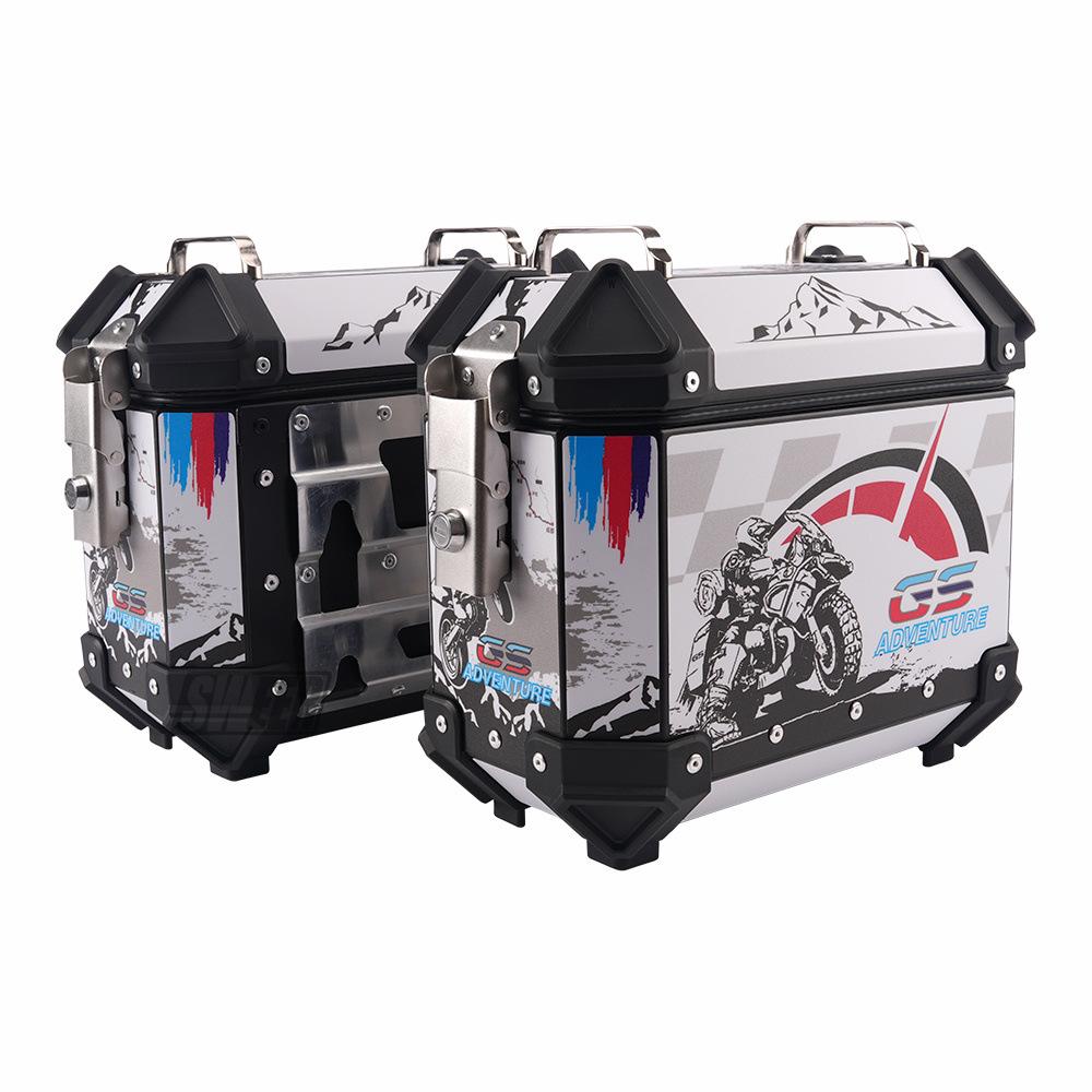45L/100L Large Capacity Aluminum Alloy Electric Vehicle Tail Box for Motorcycles & Electric Bicycles