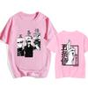 Gojo Satoru Jujutsu Kaisen Anime Trend T-Shirt Cotton Graphic Tee Unisex Unisex Summer Streetwear