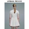 UR 2025 Women's Collegiate Polo A-Line Mini Dress