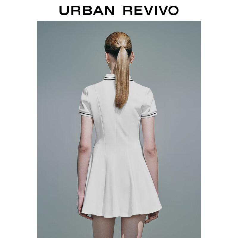 UR 2025 Women's Collegiate Polo A-Line Mini Dress