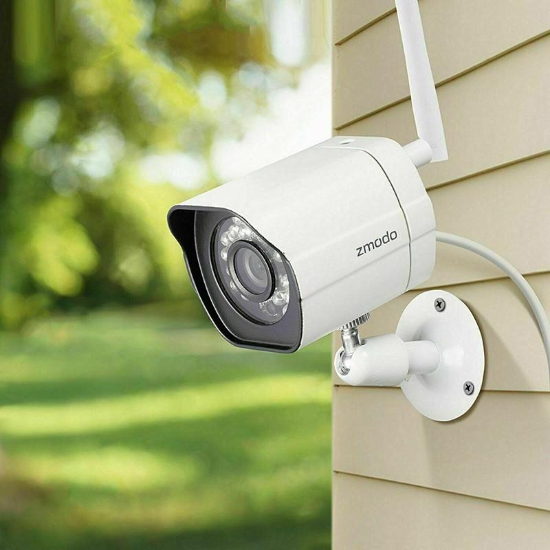 Ampoule avec caméra de sécurité WiFi 1080p sans fil intégrée - 360 degrés - Full HD 1080p - Vision Nocturne - Accès à distance - 6 Mois