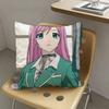 1pc Moka Akashiya Anime Characters Pillow Case Fashion Square Pillowcase Bedroom Sofa Room Ins Decoration Leisure